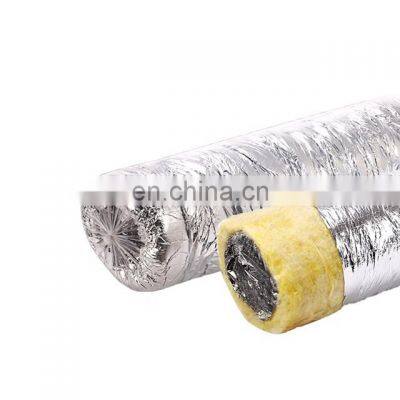 HVAC System Air Conditioning Aluminum Foil Fiberglass Insulated Flexible