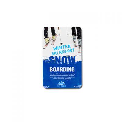 RFID Ski Resort Ticket Card Ticket Tags for SKI Resort Lift Management NXP Mifare Desfire