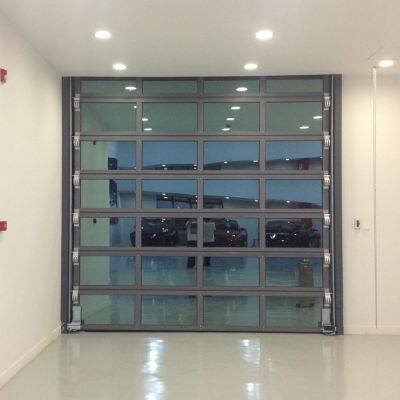 Industrial Transparent Sectional Door photo-3