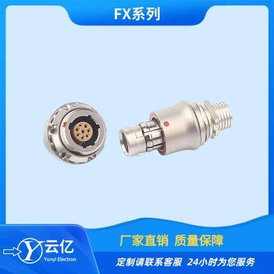 FX Series Waterproof Aviation Plug Push-pull Self-locking Connector 8-core New Energy Customized Wire Harness Connector photo-5