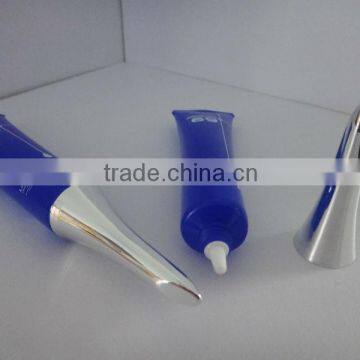 3g Mini Cosmetic Anti-Wrinkle Cream Tube Long Nozzle Plastic Tube Packaging With Screw Cap