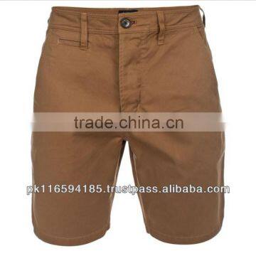 Custom Design Plain Dyed 100% Cotton Chino Board Shorts