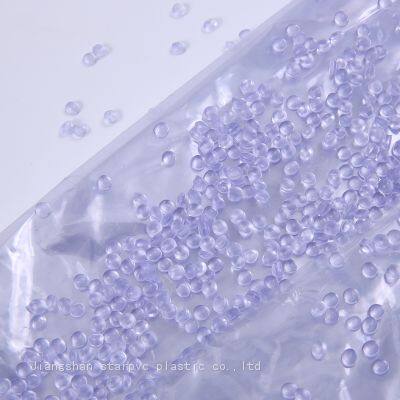 Crystal PVC Compound Granule for Jesus Candle Bottle photo-4