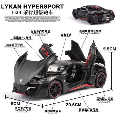 1/24 Laken Car Toys Metal Alloy Sports Diecast Toy Car Simulation Pull Back Diecast Model Car For Kids Gifts photo-5