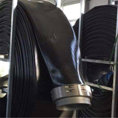 Flat polyurethane oil hose