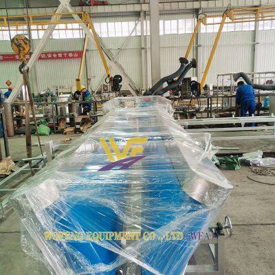 WFA Customized V-Shape Restraint Conveyor Industrial Livestock Slaughtering Equipment for Sheep Lamb Goat Before Slaughter