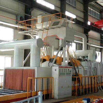 Professional Roller Through Shot Blasting Machine Used for Cleaning Various Steel Plates, Profiles, Castings, and Other Materials and Shapes photo-5