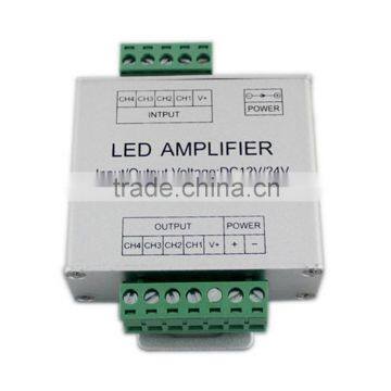 4 Channels RGBW LED Amplifier 24A Data Signal Repeater