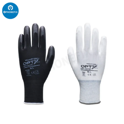 Non-slip Anti Static Safety Gloves With PU Coated photo-2