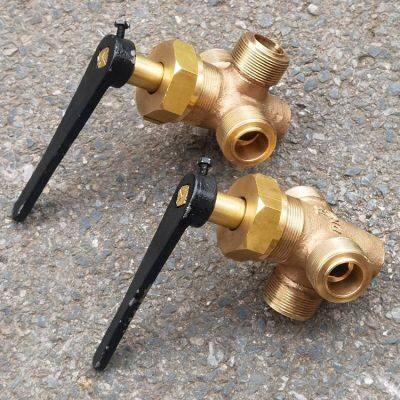 Marine External Thread Bronze Three-way Packed Plug Gb598-80 T/l Type With Ccs Certificate photo-2