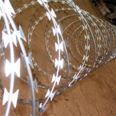 Industrial-Grade Razor Wire for Construction Site Security photo-5