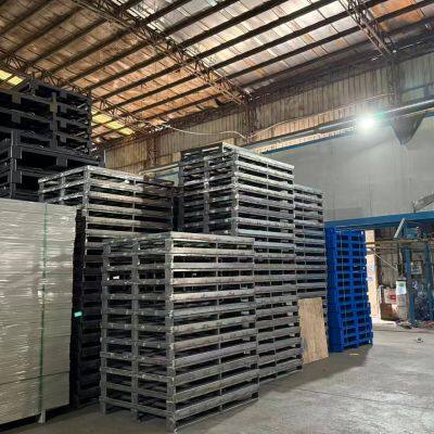 Galvanized Steel Pallets Anti-Corrosion Metal Pallet for Cold Storage and Food Factory