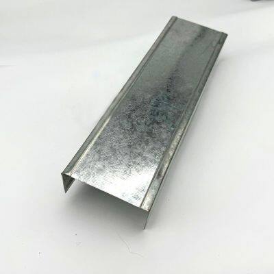 Galvanized U Channel Steel Track for Drywall Runner and Ceiling Support photo-3