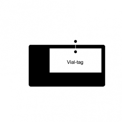 RFID-антижидкостной тег/RFID-тег для жидкостей/RFID-медицинский тег/RFID-ярлык/RFID-тег для косметики