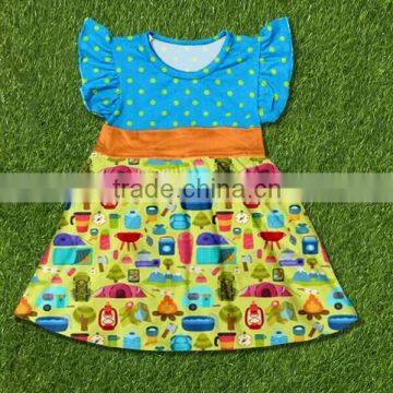 kids cotton frocks design hot summer products dress fashion fancy dresses for baby girl