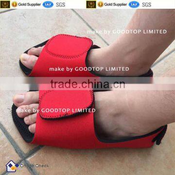 hook and loop fastener shoes slipper for overweight man or lady