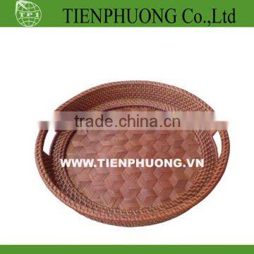 Rattan tray/fruit tray