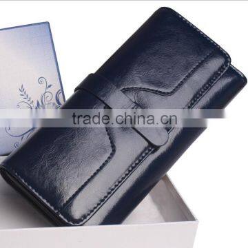 Genuine Leather Rfid Blocking Fashion Lady Purse/Wallet photo-3