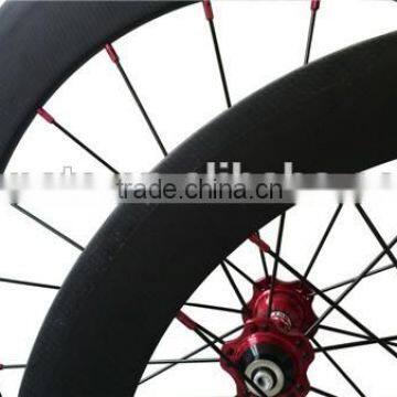 Customized Child Bicycle Wheelset 20inch Folding Bike Clincher Wheel 451mm 50mm Clincher Bike Wheels 451mm Bmx Mini Clincher Rim photo-2