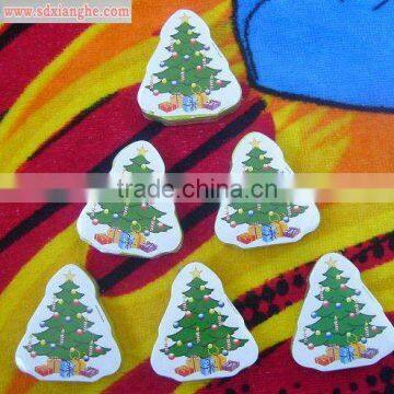 Christmas tree shape compressed towel