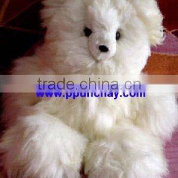 Teddy Bear Toy fur Alpaca 16" Peru