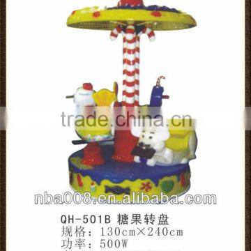 outdoor euipment 3 seats mini carousel