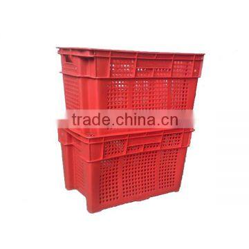 small size plastic stackable vegetable crate