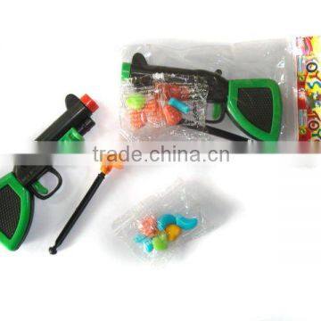 small gun toys with candy/small candy toys