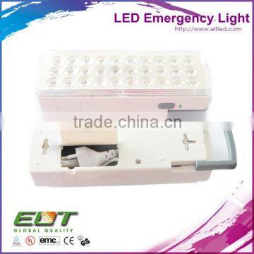 portable rechargeable led emergency light with fan home exit wall mounted manufacturer