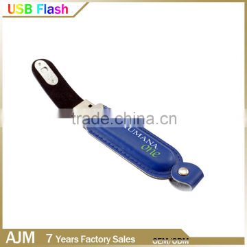 leather usb drive 1 gb bulk cheap usb 3.0 promotional gift wholesale