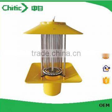 3-5 Rainy Days Eco-friendly High Quality Standard Attractive Design Solar Powered Bug Zapper Electric Insect Killer Lamp photo-2