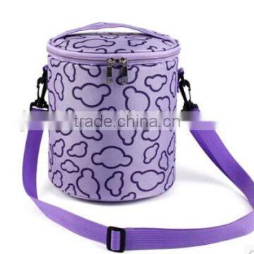 insulated round cooler food bag hot