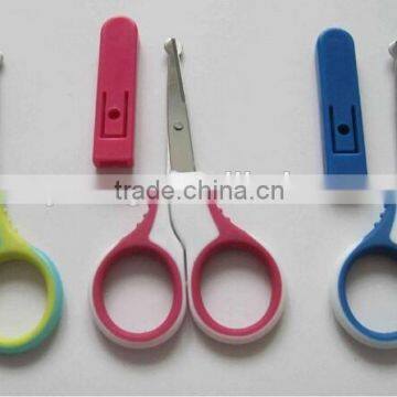 Promotional Items Babycare Products China Wholesale Nursery Products Scissor /Plastcic Nail Clipper With Cover