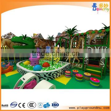 Jungle theme indoor soft play area commercial children indoor playground naughty castle