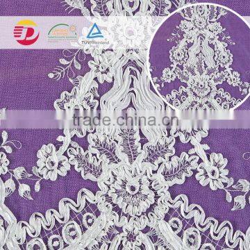 New Product Cheap Embriodered Guipure Lace Tricot Underwear Fabric Garment Accessories Machine photo-4