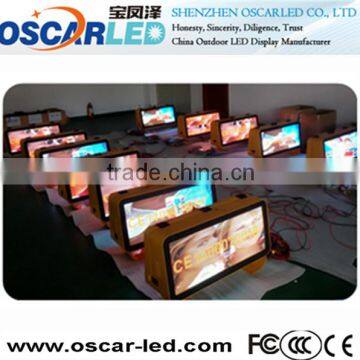 full hd media player xxx video sign for taxi made in china