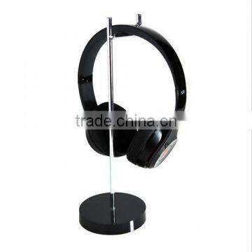 Acrylic Aluminum Headphone Display Stand Holder Rack / Earphone Headset Hanger photo-2