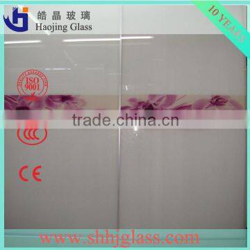 1830mm*2440mm 5mm painted glass wardrobe sliding door