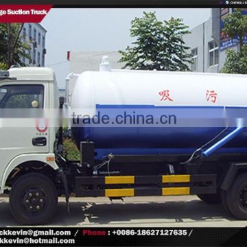 7 CBM Sewage Suction Tanker Truck