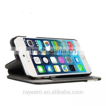 Charming Color Matching Design PU Leather Mobile Case for Smart Phone Wholesale photo-3