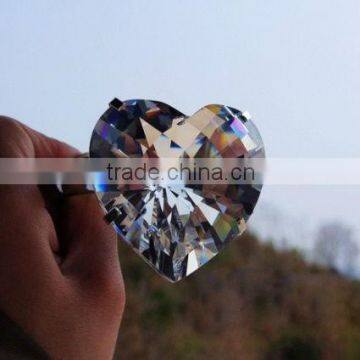 Beautiful heart shaped crystals