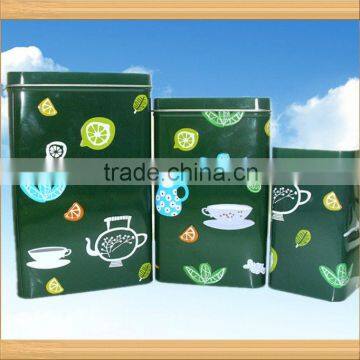 coffee tin can Food-grade Tinplate, CMYK Printing,free samples