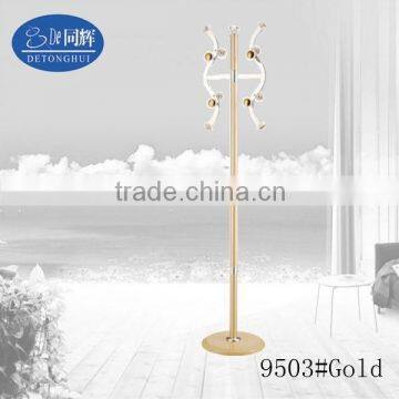 Latest designed aluminum standing coat hanger (9503#)