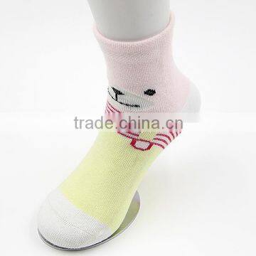 Bear Animal Head Design Cotton Baby Socks photo-2