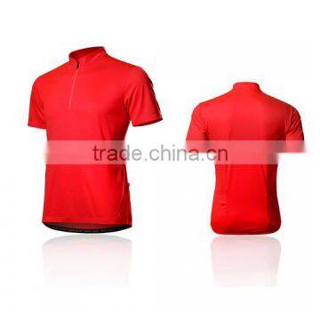 Short Sleeve Spring/Summer Cycling Tops Breathable/Reflective Strips/high quality cycling wear