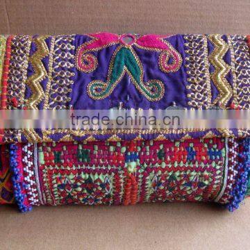 Vintage Banjara clutch bag ethnic gypsy tribal bohemian clutch bags