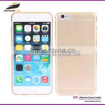 [Somostel] Hot producting ultra thin transparent 0.3 mm tpu mobile case for iphone 6 plus