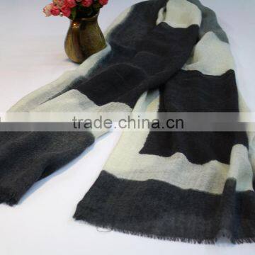 Fashionable 100 Cotton Stretch Knit Scarf