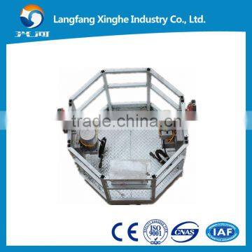 halr circle hot galvanized steel electric platform / lifting powered platform / adjustable work platform