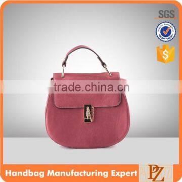 5297 Burgundy Classic Design Leather HandBag Whole Sale China Paparazzi bolso